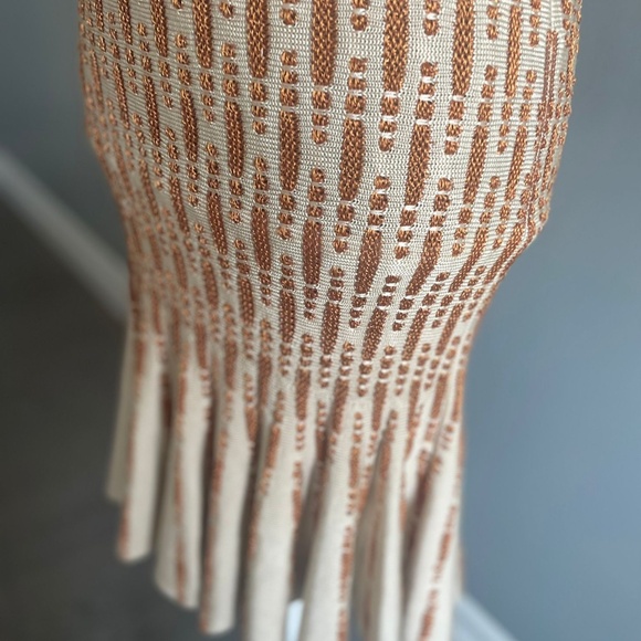 Alice+Olivia copper knit dress - Picture 5 of 5